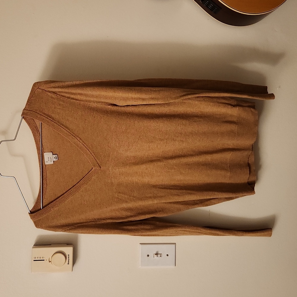 A New Day M Tan Long-Sleeved Top